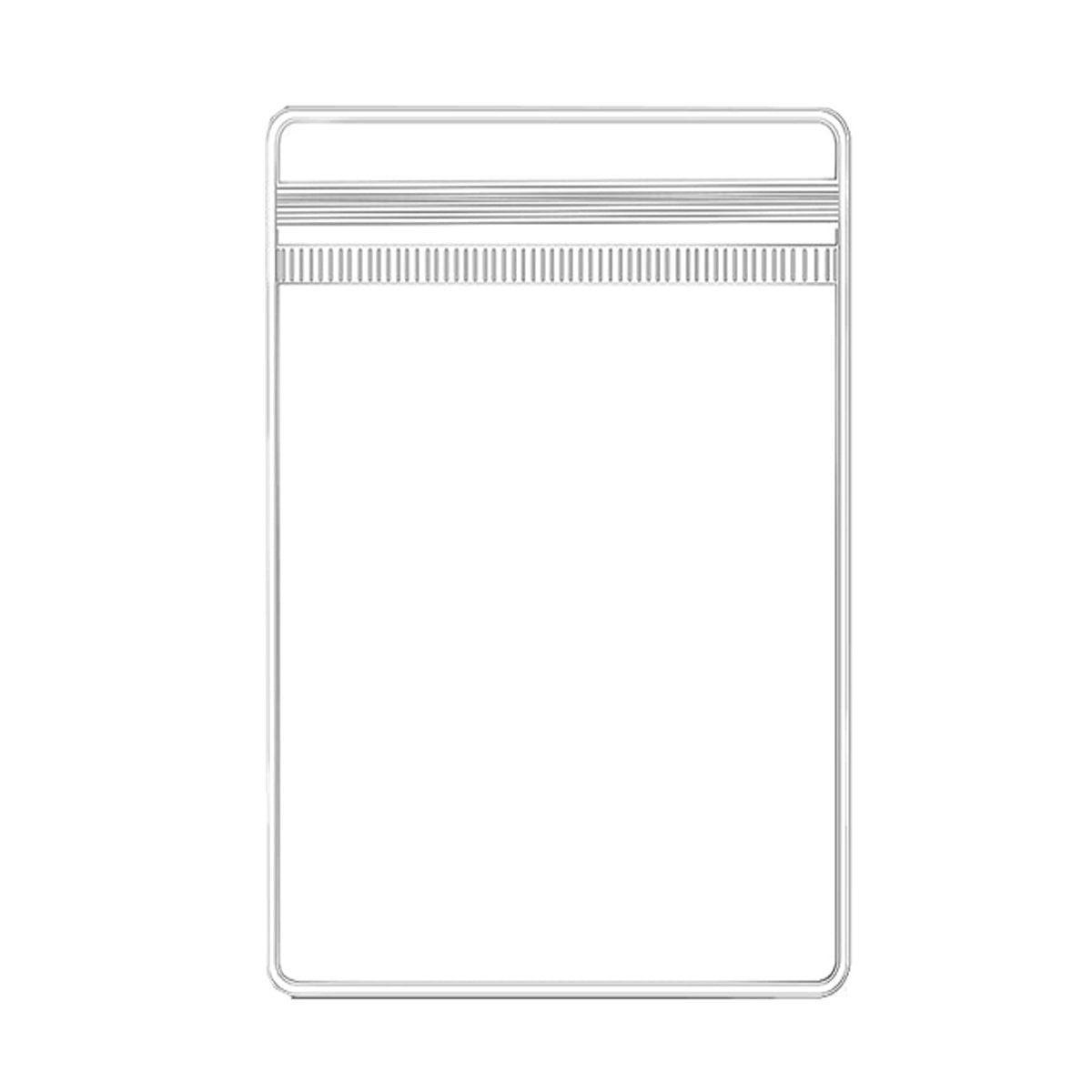 100pcs PVC Self-Sealing Jewelry Bags Anti-Oxidation Storage Dustproof Bags - 5*7cm 10