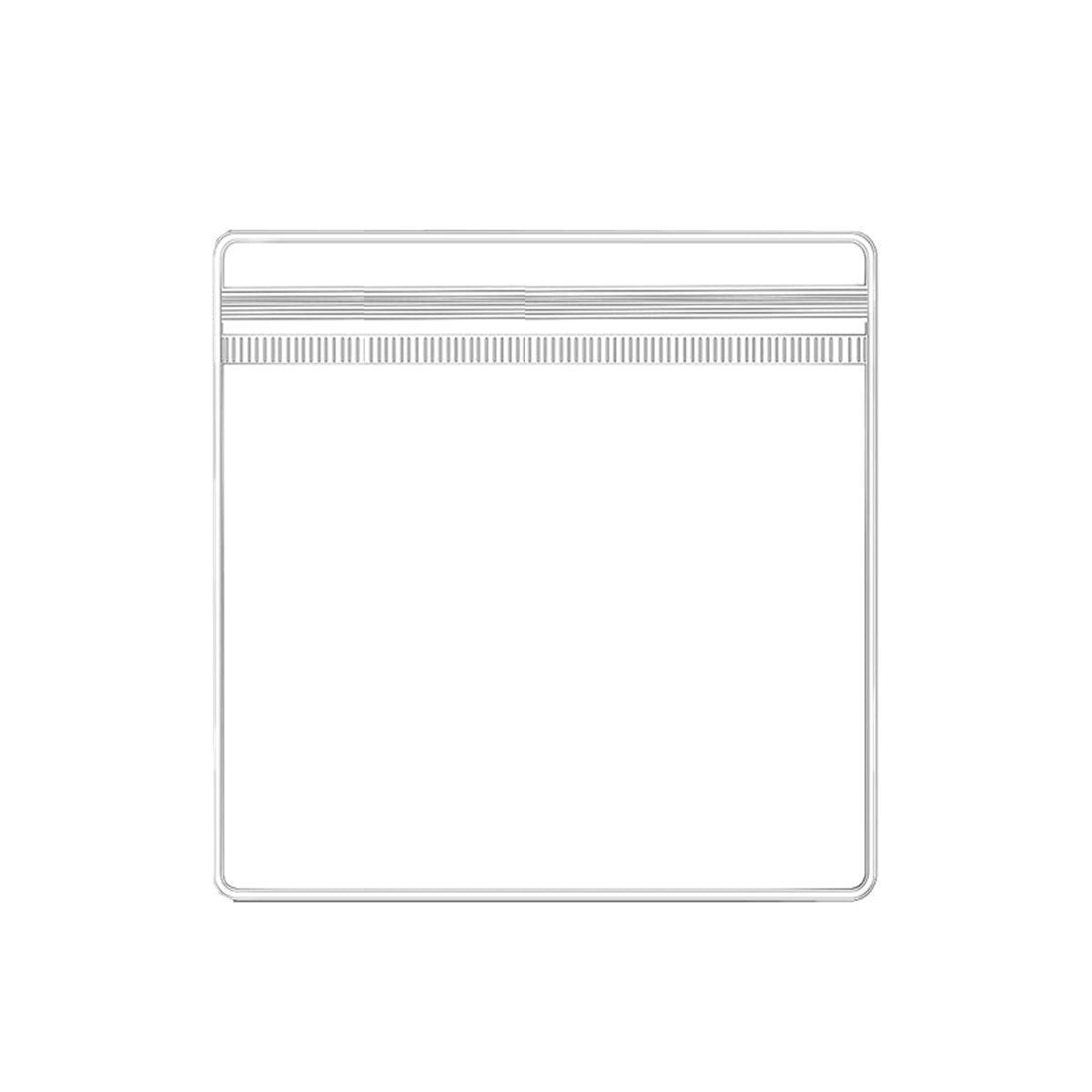 100pcs PVC Self-Sealing Jewelry Bags Anti-Oxidation Storage Dustproof Bags - 7*10cm 14