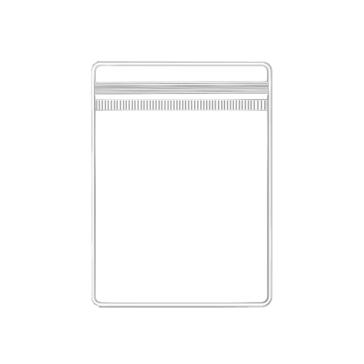 100pcs PVC Self-Sealing Jewelry Bags Anti-Oxidation Storage Dustproof Bags - 9*13cm 7