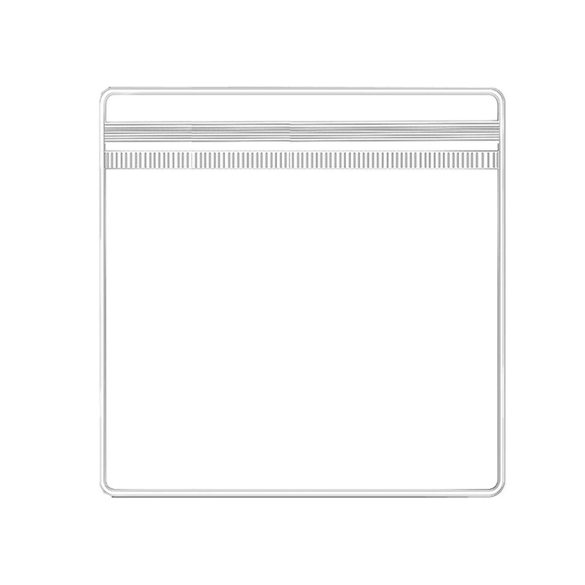 100pcs PVC Self-Sealing Jewelry Bags Anti-Oxidation Storage Dustproof Bags - 9*13cm 15