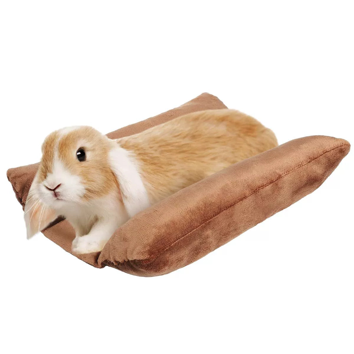 Small Animal Bed Cushion Plush Sleeping Mat for Pet Carrier Cage Nest Hamster - Pink 8