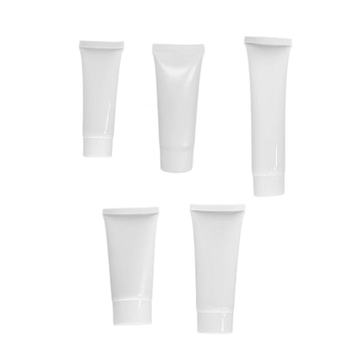 10x Soft Cosmetic Tubes for Face Wash Hand Cream Lotion Packaging Containers - 10ml