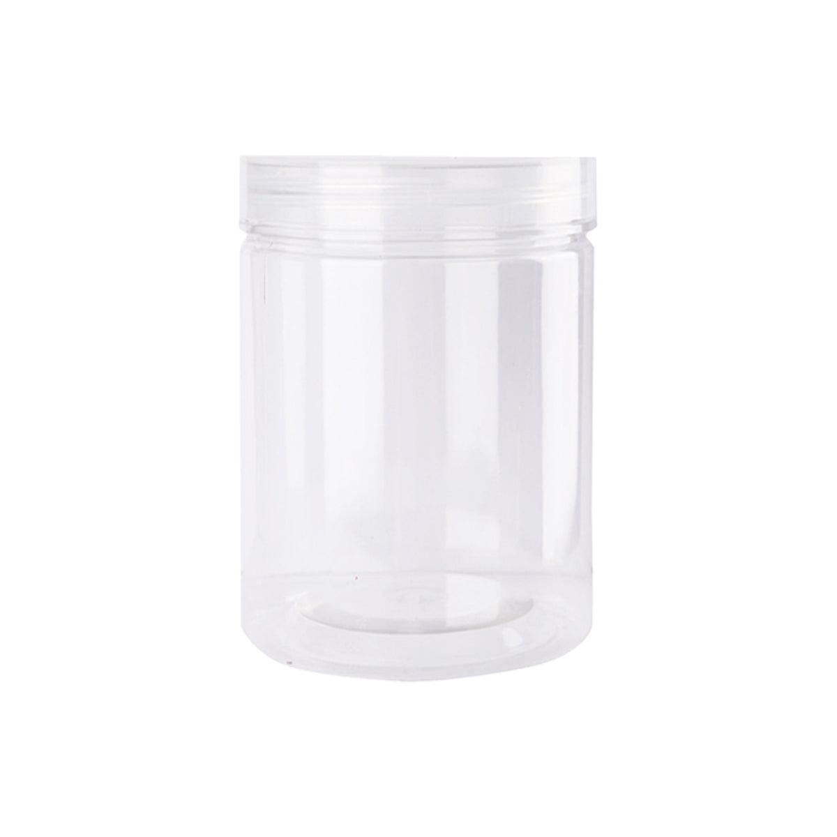 Wide Mouth Plastic Food Bottles 50pcs Transparent Sealed Storage Tanks Container - 8.5cm x 20cm 8
