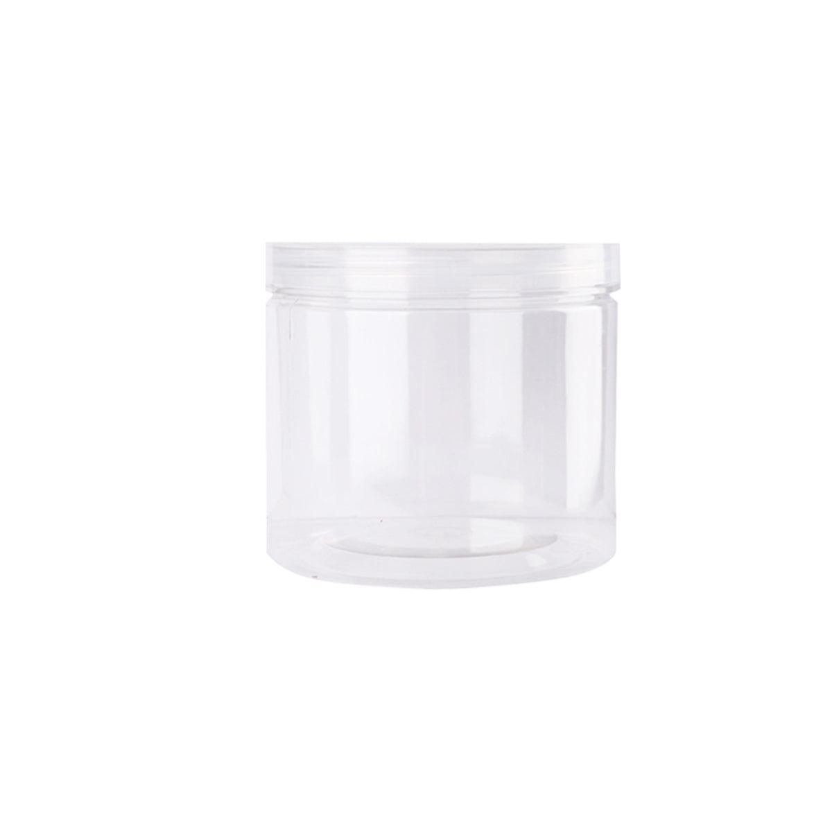 Wide Mouth Plastic Food Bottles 50pcs Transparent Sealed Storage Tanks Container - 8.5cm x 20cm 9