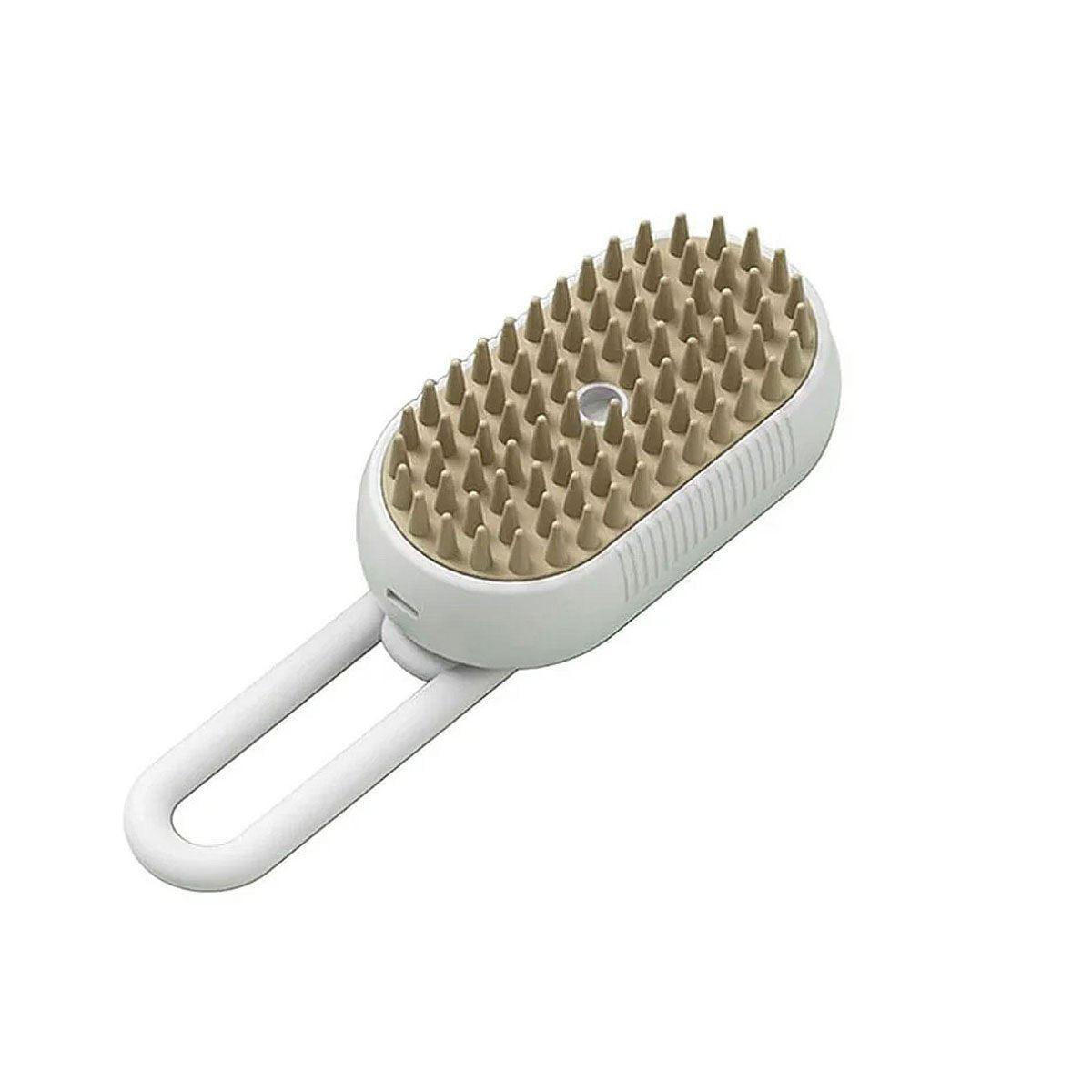 Mango Pet Massage Comb Spray Brush for Dogs Cats Grooming Shedding Detangler - White 7