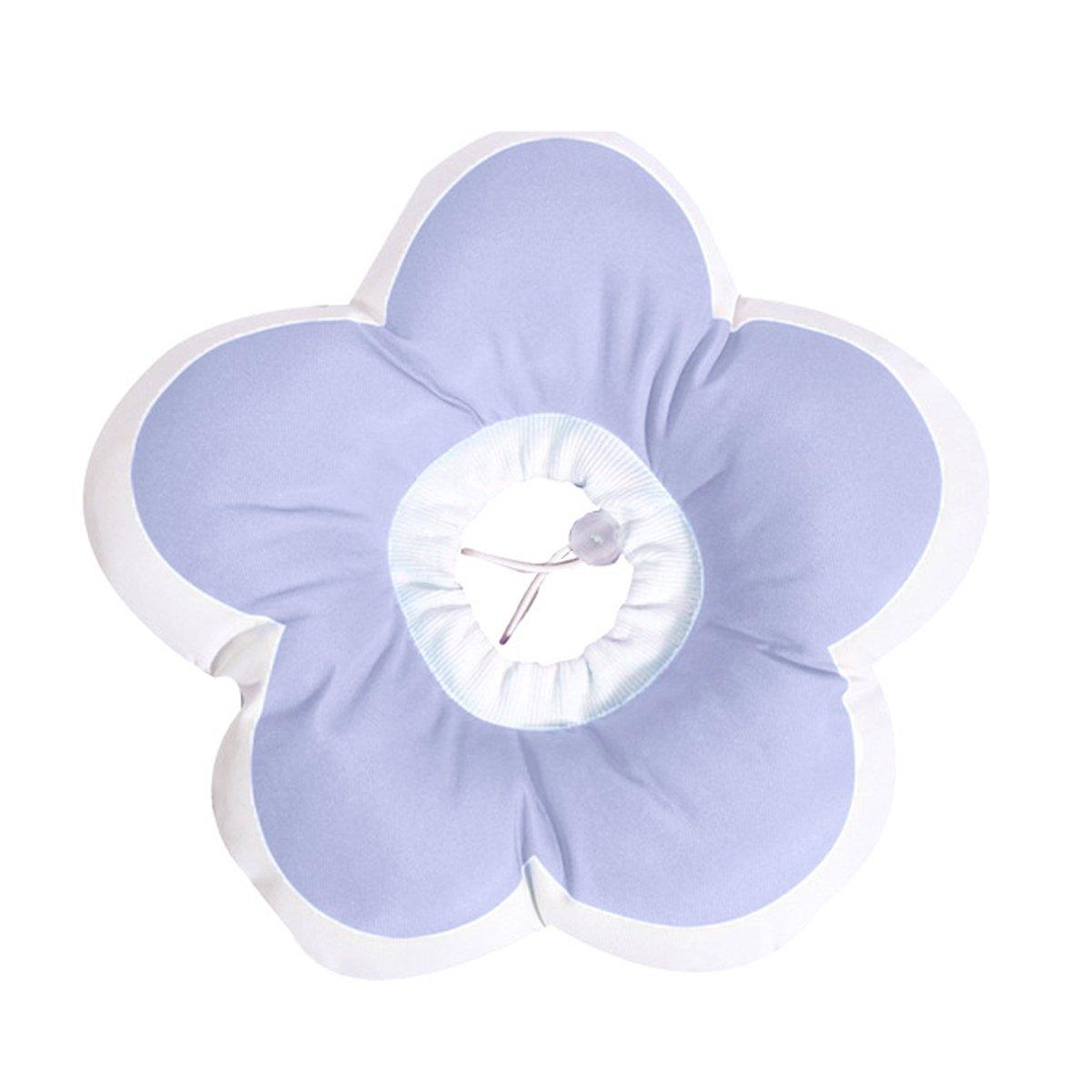 Elizabethan Cat Recovery Collar Anti Licking Pet Cone Protective Neck Ring - Yellow-L 9