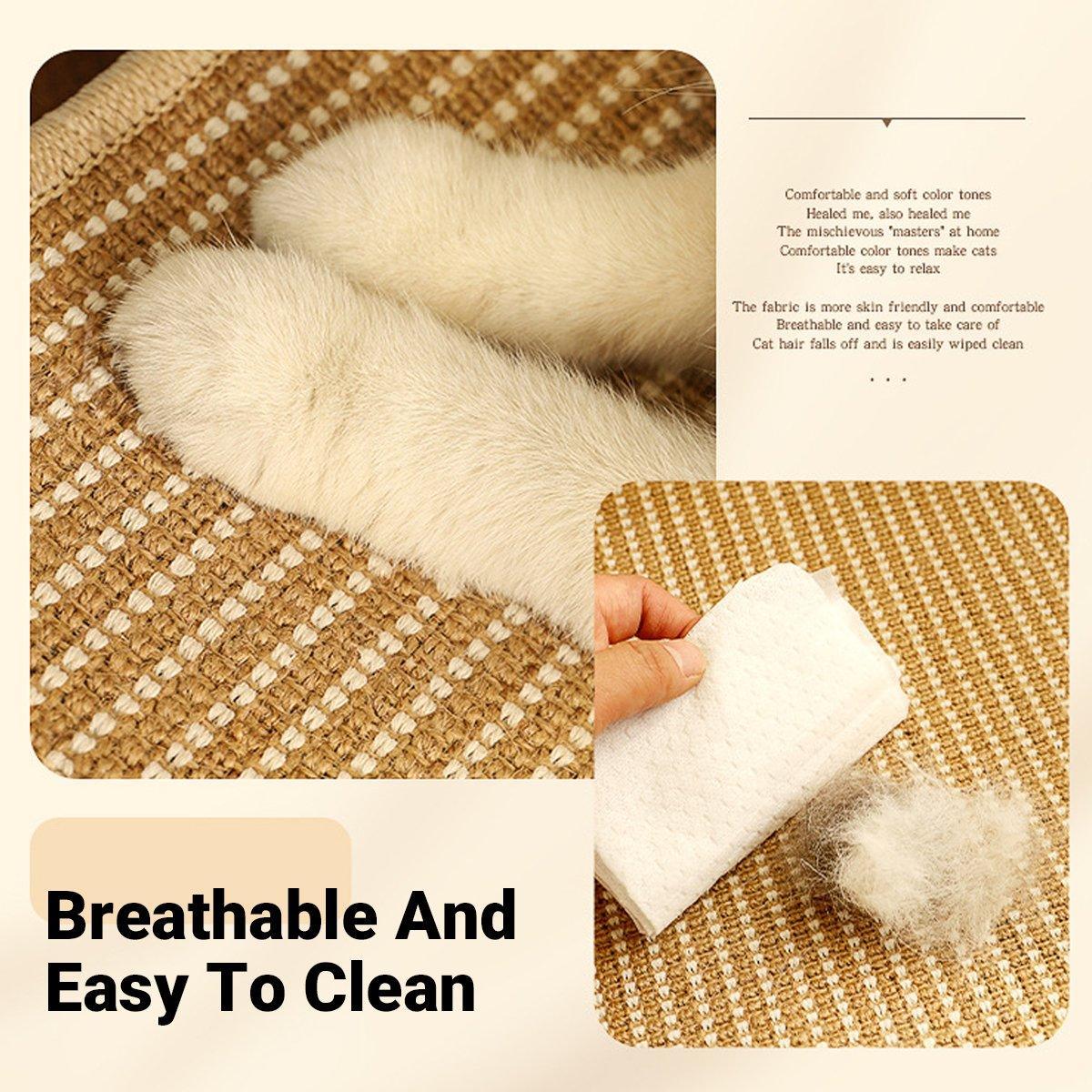 Cat Scratching Recliner Sofa 2 in 1 Lounge Bed Durable Scratch Board Furniture - XL 5