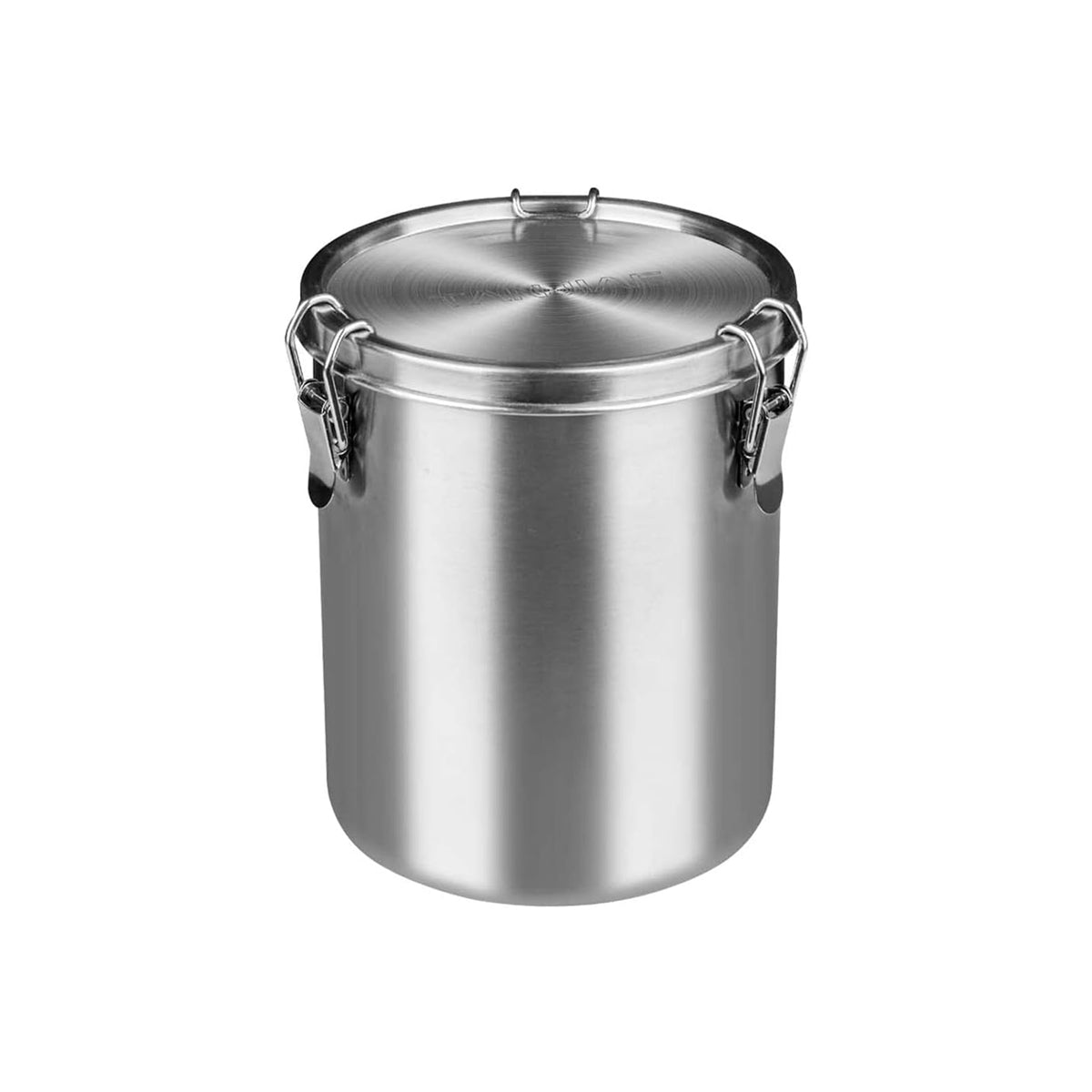 Stainless Steel Pet Food Storage Bucket Dog Cat Grain Container Bin Kitchen - 1000ml 6