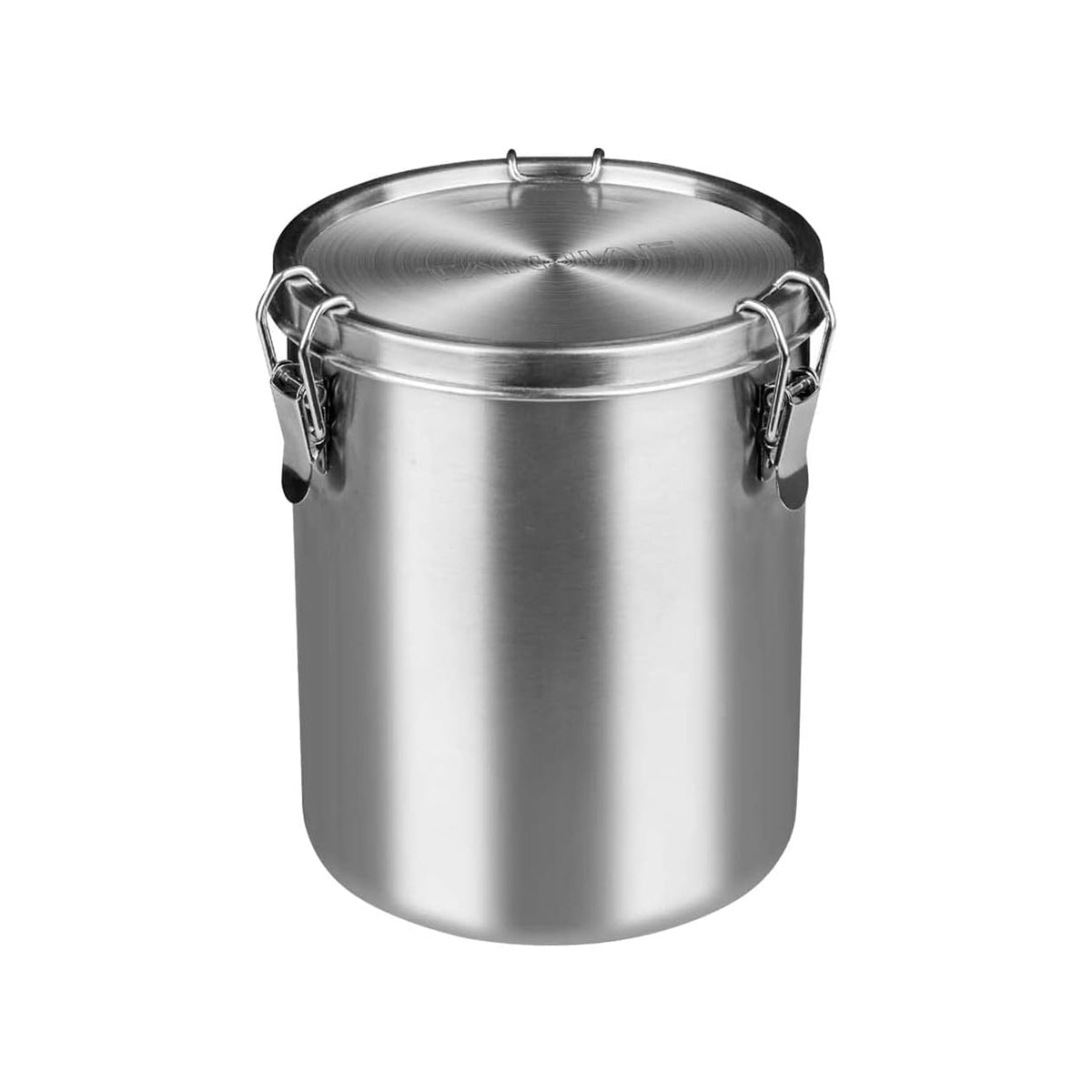Stainless Steel Pet Food Storage Bucket Dog Cat Grain Container Bin Kitchen - 1000ml 8
