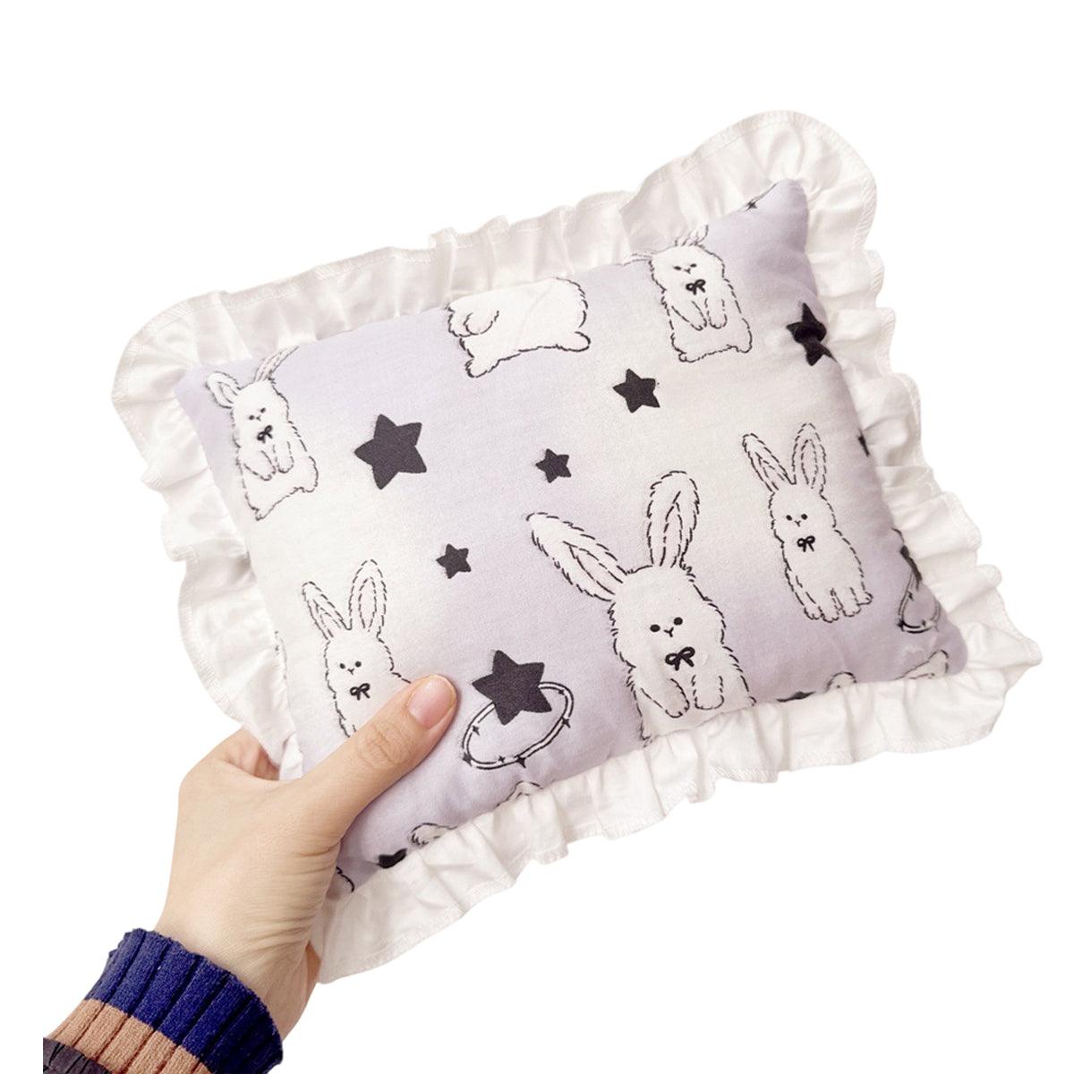 Lace Cat Pillow Soft Pet Cushion for Sleeping Comfortable Kitty Bed Cushion - White Rabbit 8