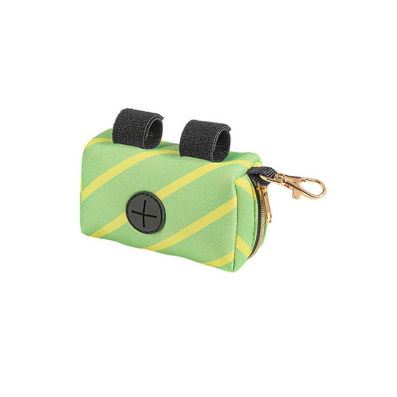 Pet Pouch Dog Poop Bag Container Dispenser Puppy Pick-Up Poo Waste Bags Holder - Red 7