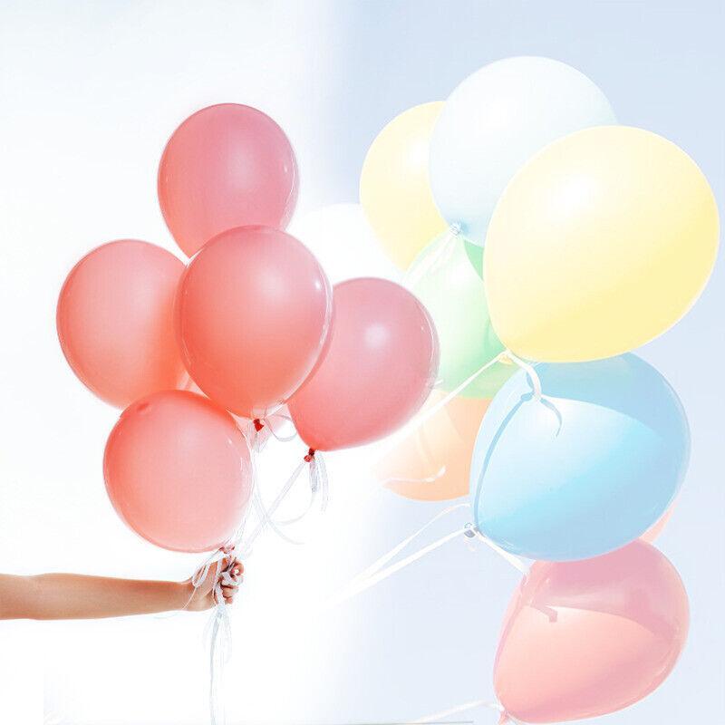 100PCS 10 Inch Latex Balloons Party Decorations Birthday Wedding Balloon Solid Colour - Brown 5