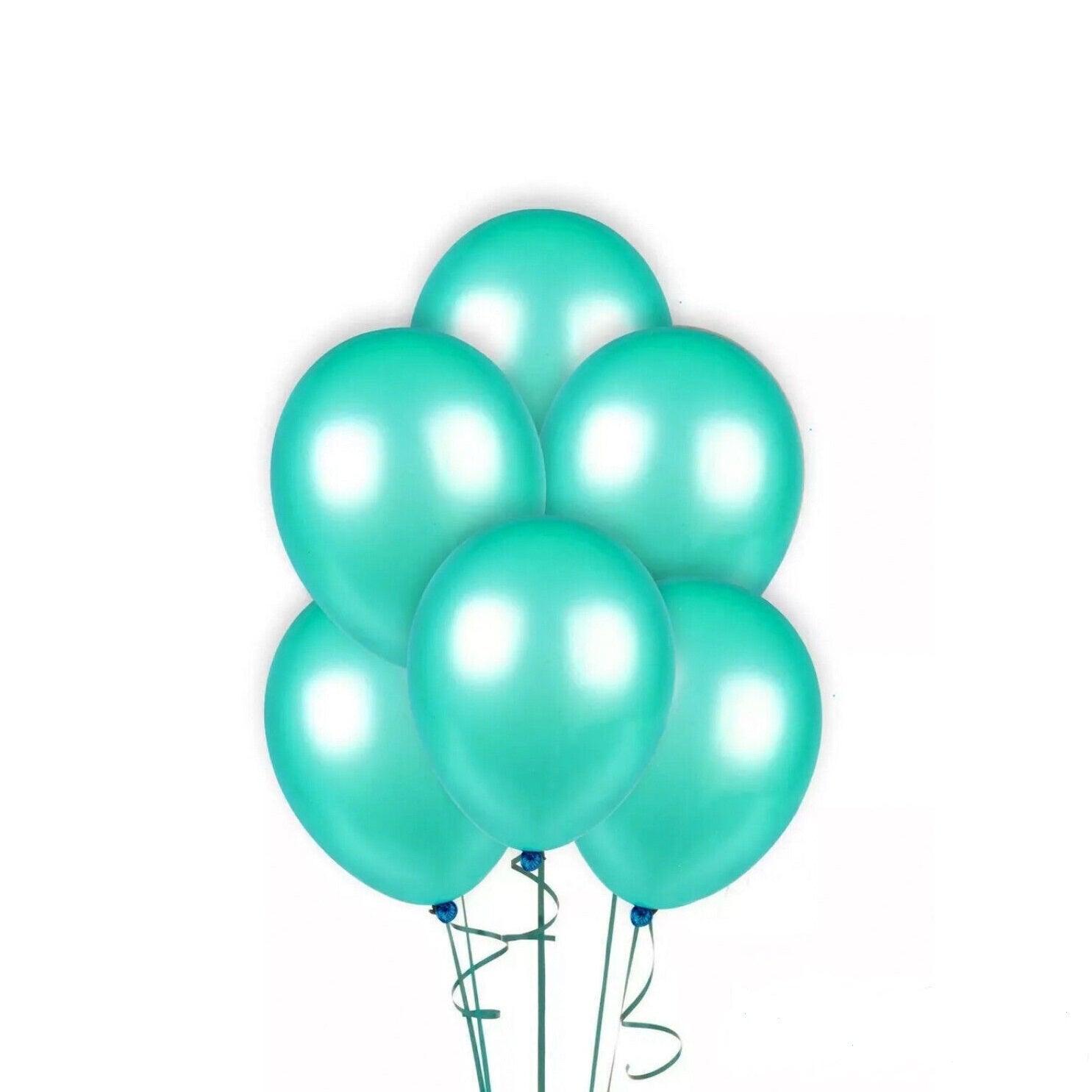 100PCS 10 Inch Latex Balloons Party Decorations Birthday Wedding Balloon Solid Colour - Light Green 12