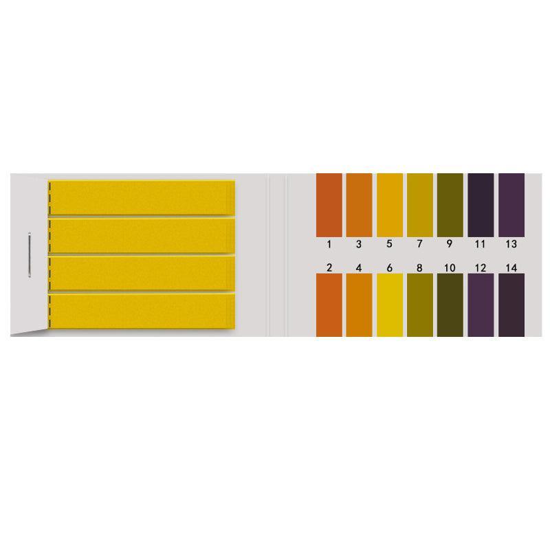 pH Test Strips Universal Litmus Paper for Water Saliva Urine Pool Soil Liquid 1-14 - 80PCS (1 Book) 6