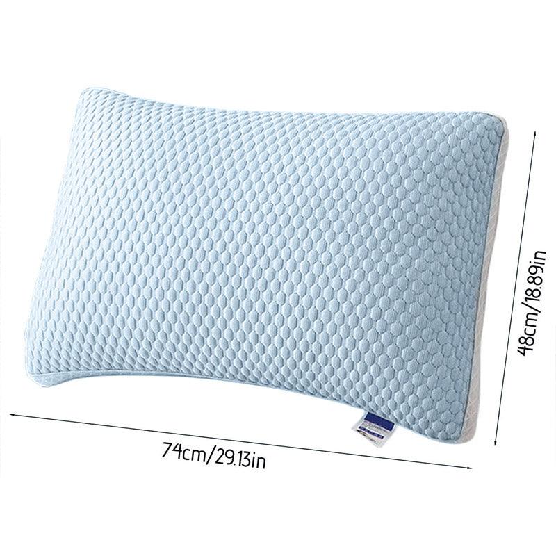 2pcs Breathable Pillow Set for Summer Comfort Soft for Home Use Sleeping Support 3