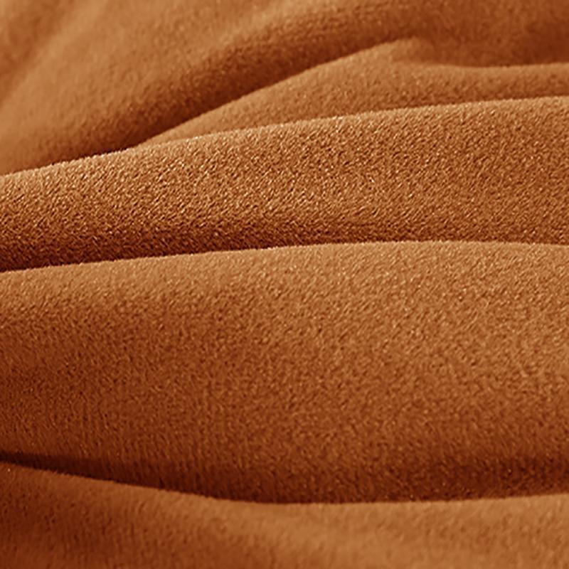 50cm*50cm Multicoloured Plain Solid Colour Cushion Cover Decorative Pillow Case - Light Coffee 3