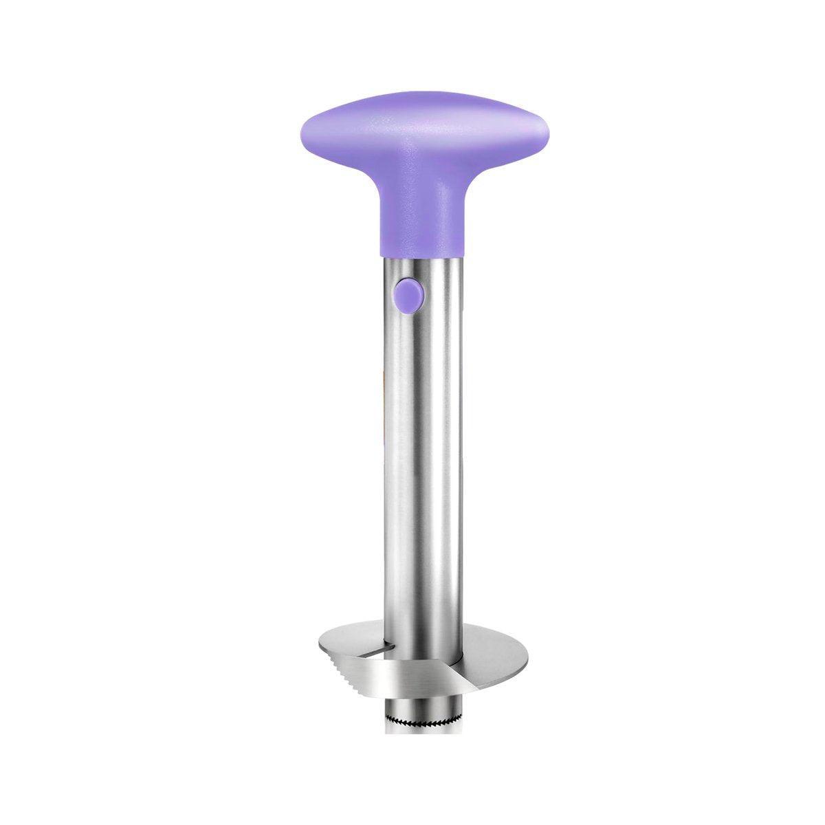 Stainless Steel Pineapple Corer Slicer Peeler Cutter Tool Easy Pineapple Cutter - Pink 11