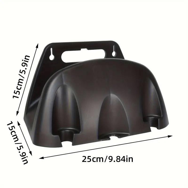 Wall Mounted Plumbing Shelf Organiser Bathroom Storage Rack Durable Pipe Holder 3