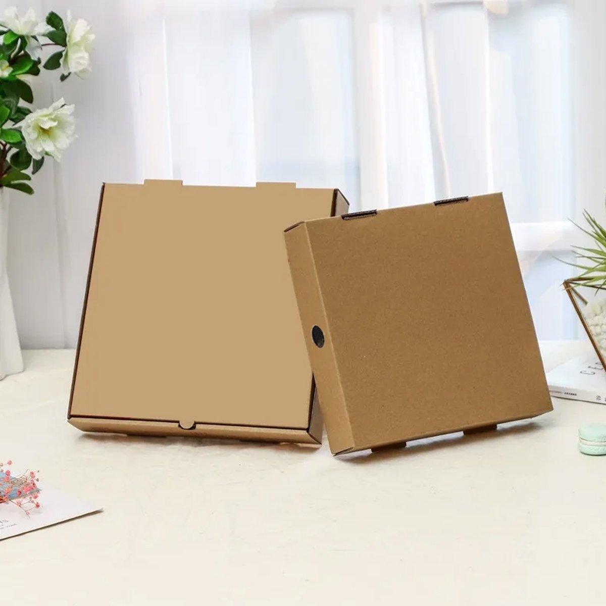 25pcs Break Resistant Pizza Boxes for Cooking Takeout and Food Delivery Needs - 10inch 4