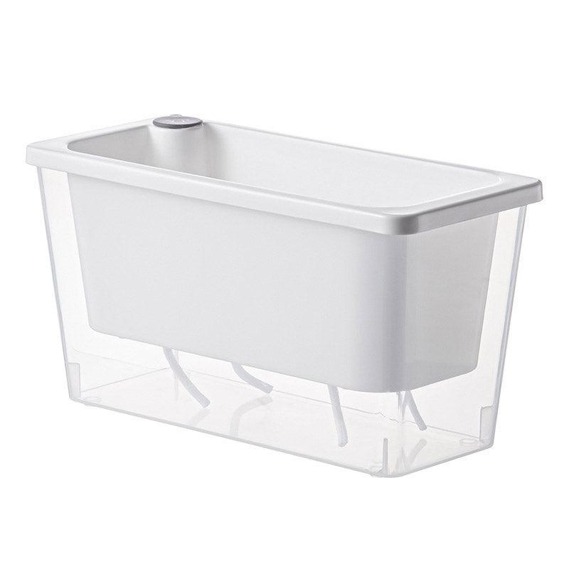 Balcony Vegetable Pot Planter Lazy Self Priming Flower Pot for Indoor Gardening - Green 6