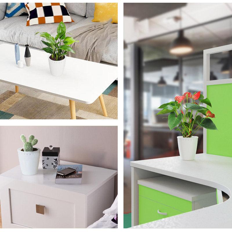 6pcs Self Watering Flowerpot Breathable Planter Indoor Outdoor Garden Basin 4