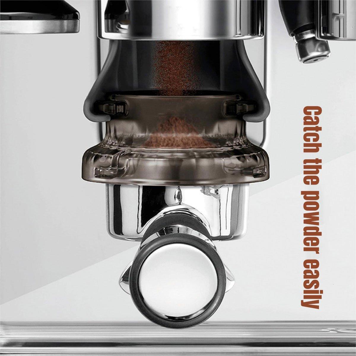Coffee Machine Powder Catch Ring Espresso Dosing Funnel Barista Grounds Tool 4