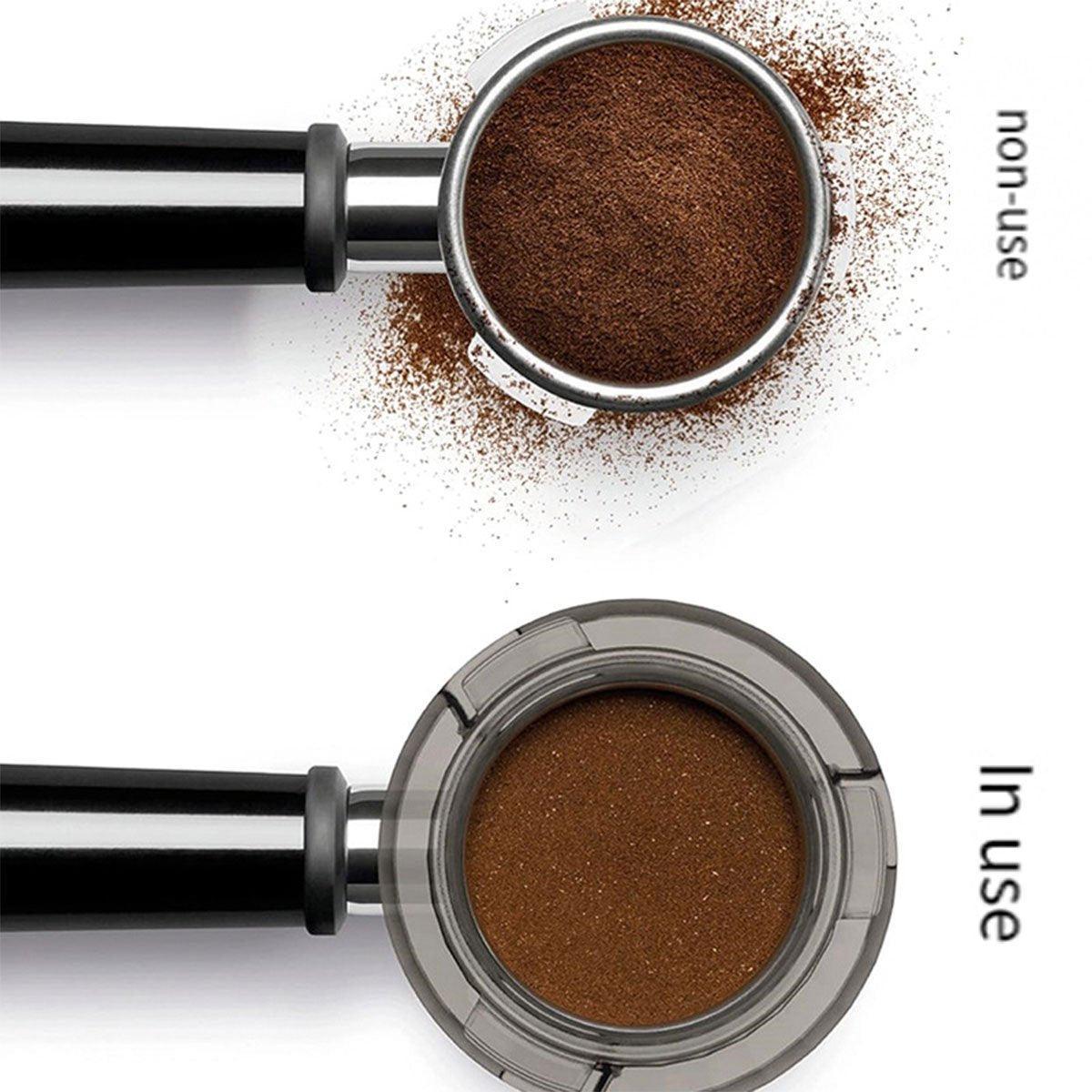 Coffee Machine Powder Catch Ring Espresso Dosing Funnel Barista Grounds Tool 5