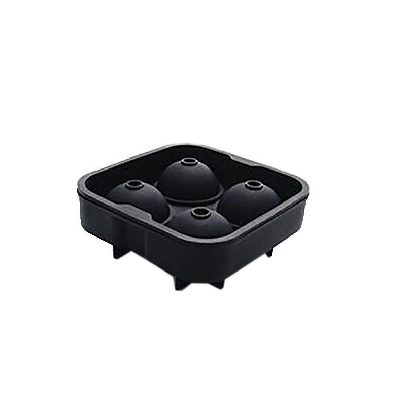 Large Ice Cube Tray Ball Maker Big Silicone Mold Sphere Whiskey Round Mould - Square 6 grid 8