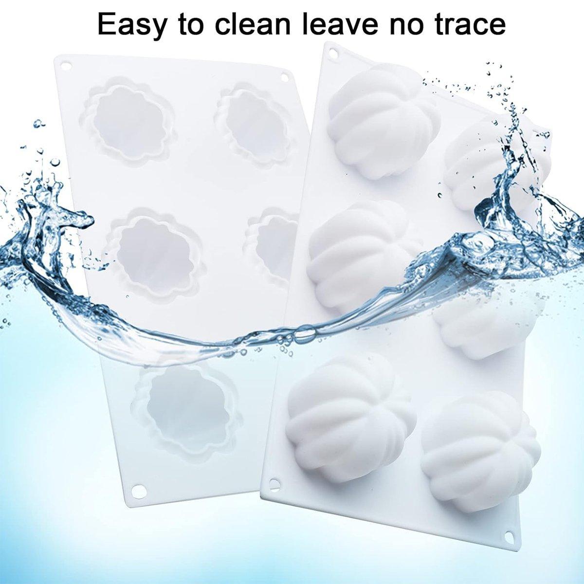 Halloween Silicone Chocolate Cake Mold Pumpkin Mold Baking DIY Handmade Soap 5