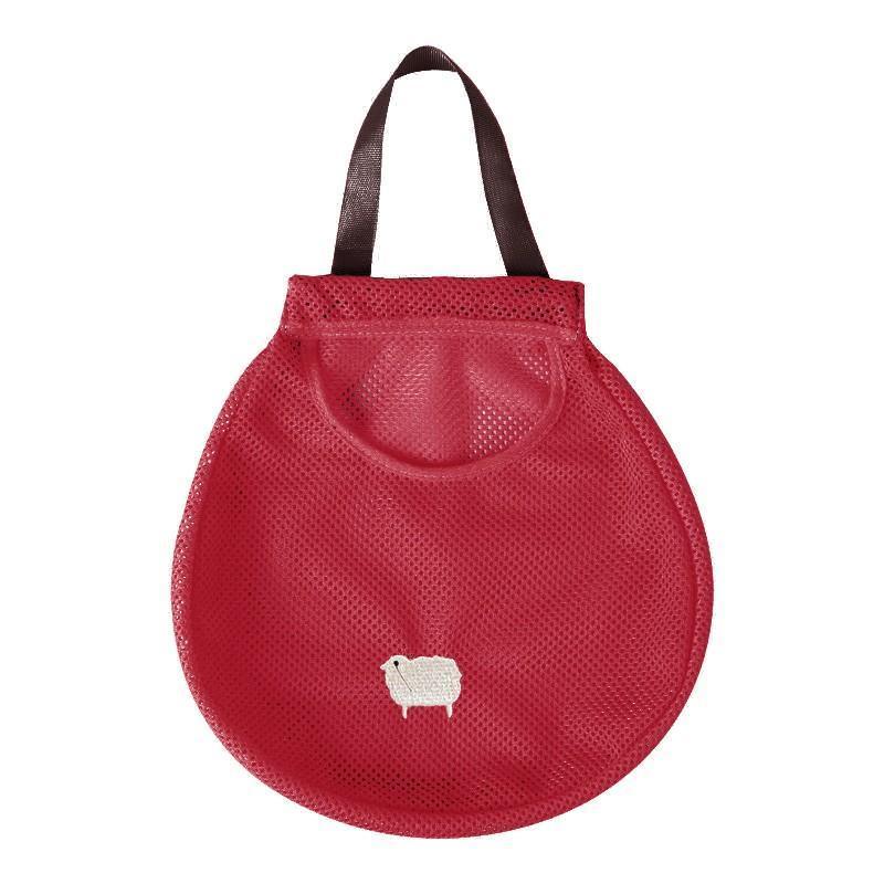 Vegetable Onion Potato Hanging Bag Kitchen Garlic Ginger Mesh Storage Bag - Dark Blue 8