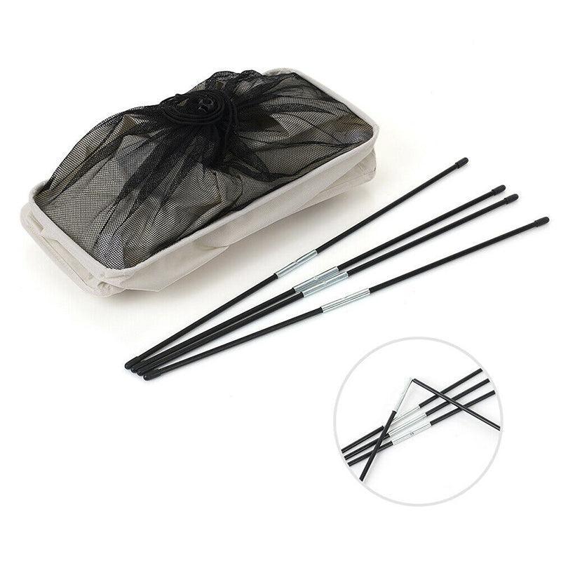 Large Foldable Laundry Washing Clothes Storage Bag Hamper Basket Bin Organiser - Light Blue 4