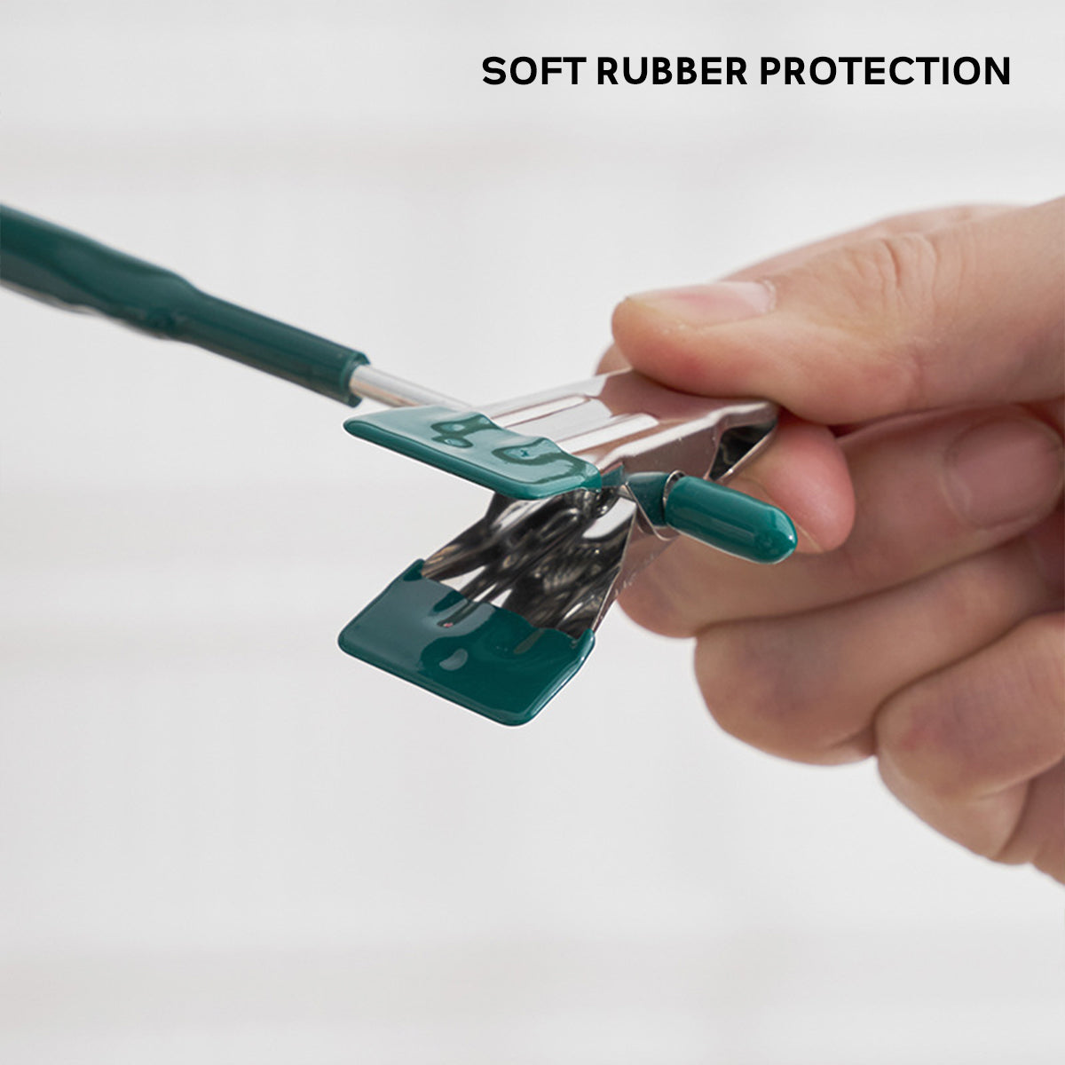 10pcs Home Wardrobe Pant Rack Hanging Trouser Organizer Clothes Hanger - White 5