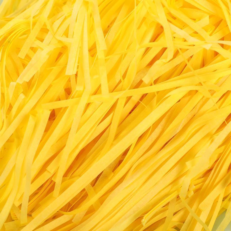 500g Colorful Raffia Paper Shreds Gift Box Filler Decorative Packaging - 5Packs-Army-Green 7