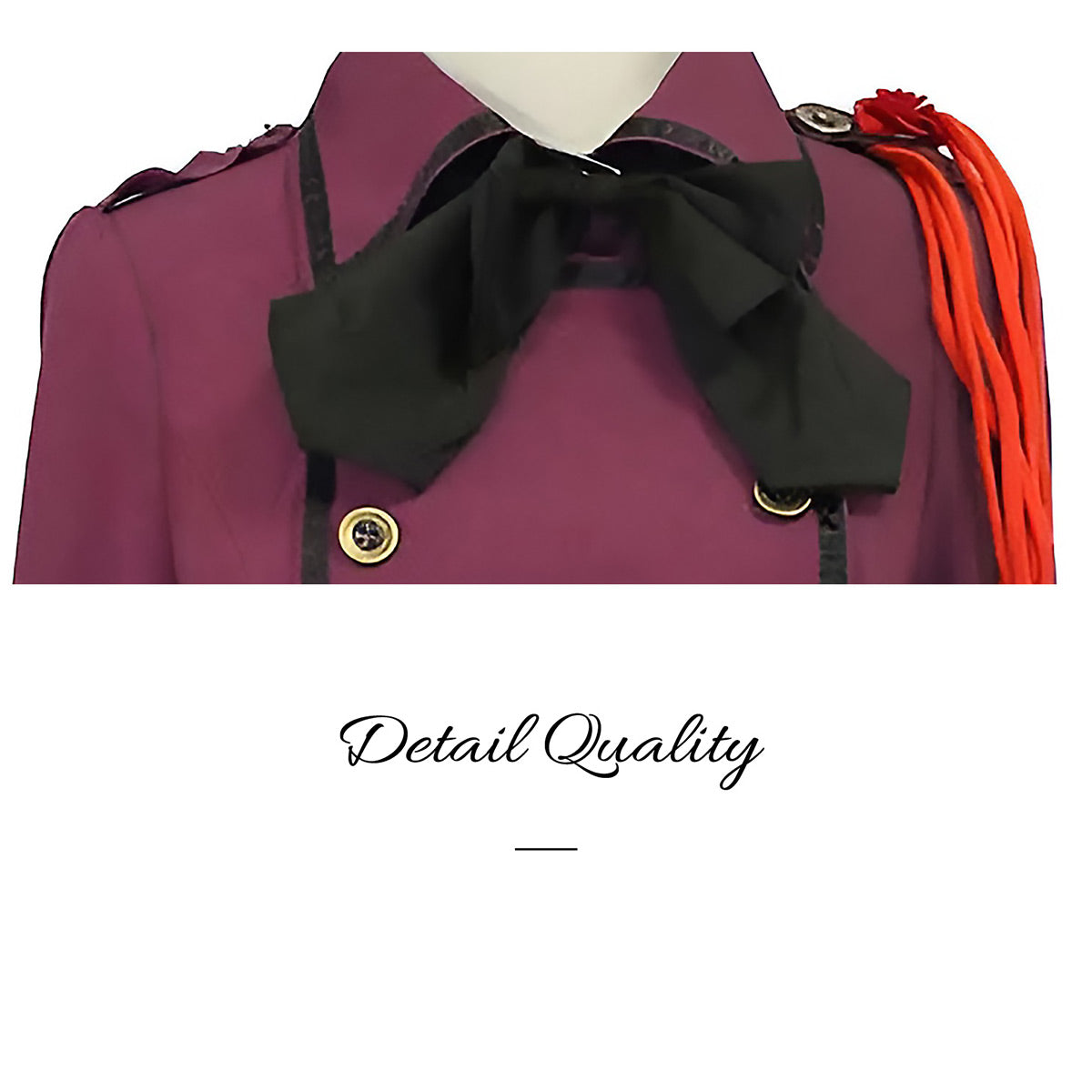 Gothic Renaissance Dress Ruffled Long Sleeve Medieval Cosplay Steampunk Gown - L 5