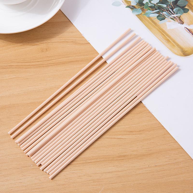 Premium Quality Reed Diffuser Reeds Rattan Stick 3x260mm Wood Colour - 10pcs 3