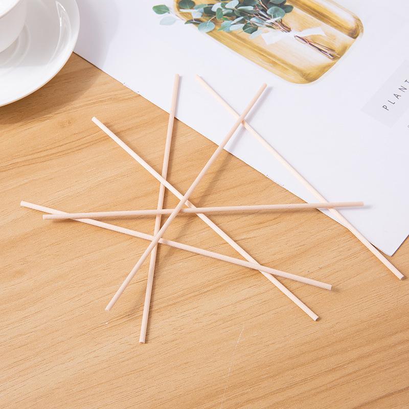Premium Quality Reed Diffuser Reeds Rattan Stick 3x260mm Wood Colour - 10pcs 4