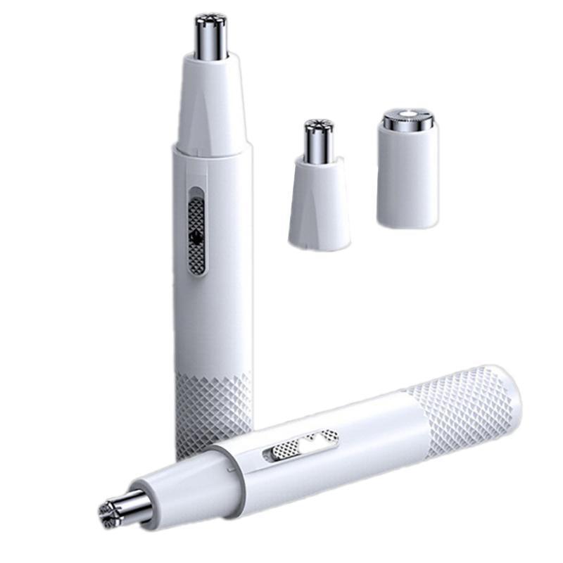 Remover Nose Ear Clipper Hair Trimmer Eyebrow Electric Men Rechargeable Shaver - Black 7