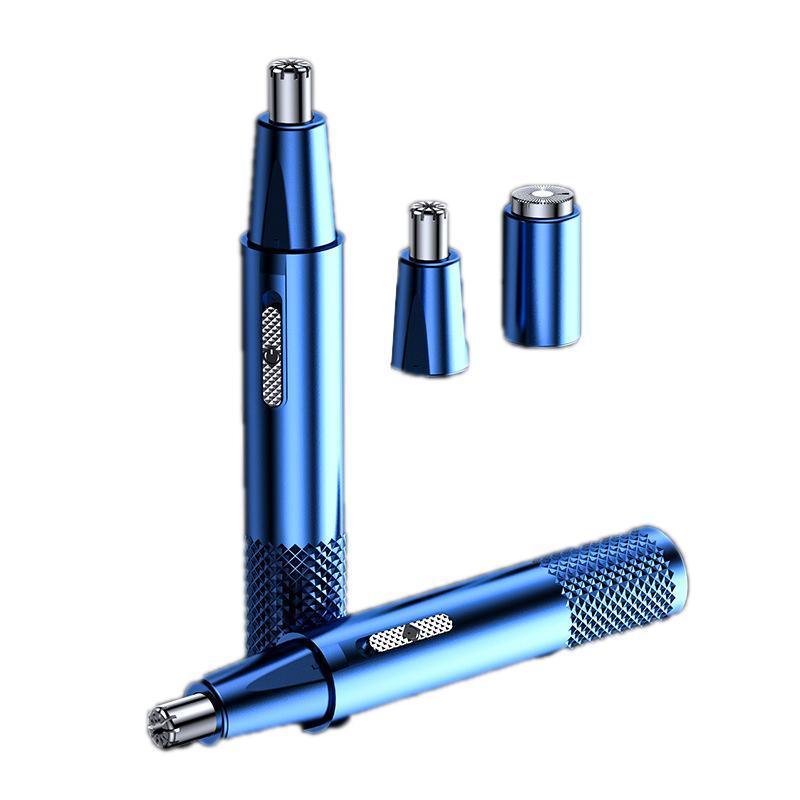 Remover Nose Ear Clipper Hair Trimmer Eyebrow Electric Men Rechargeable Shaver - Black 8