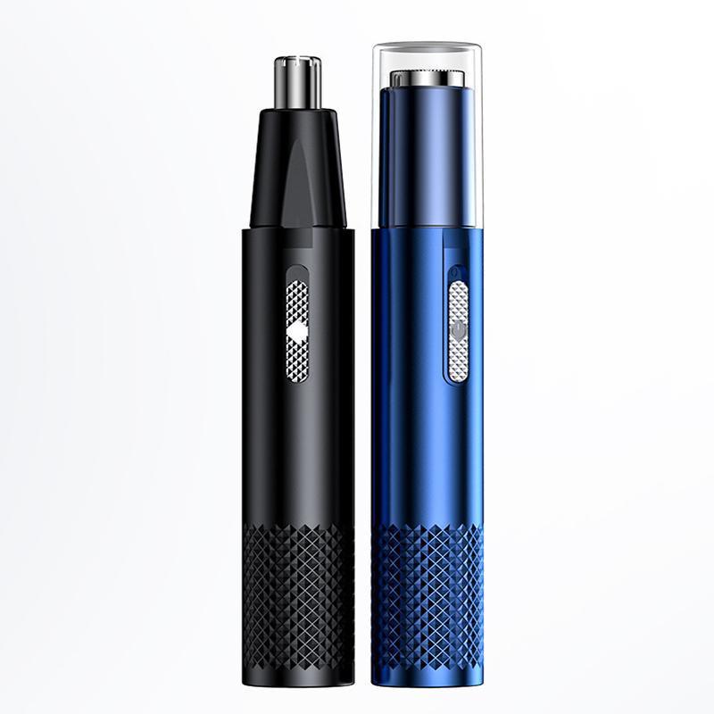 Remover Nose Ear Clipper Hair Trimmer Eyebrow Electric Men Rechargeable Shaver - Blue 5