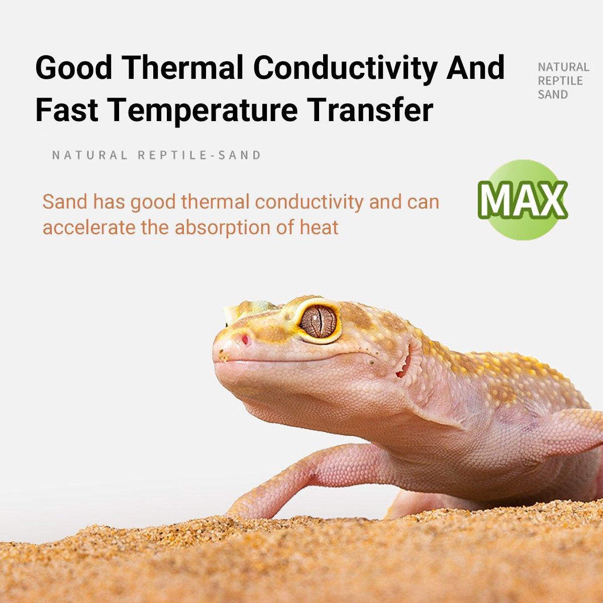 Reptile Sand Climbing Mat Pet Feeding Box Terrarium Landscaping Accessories - Orange 5