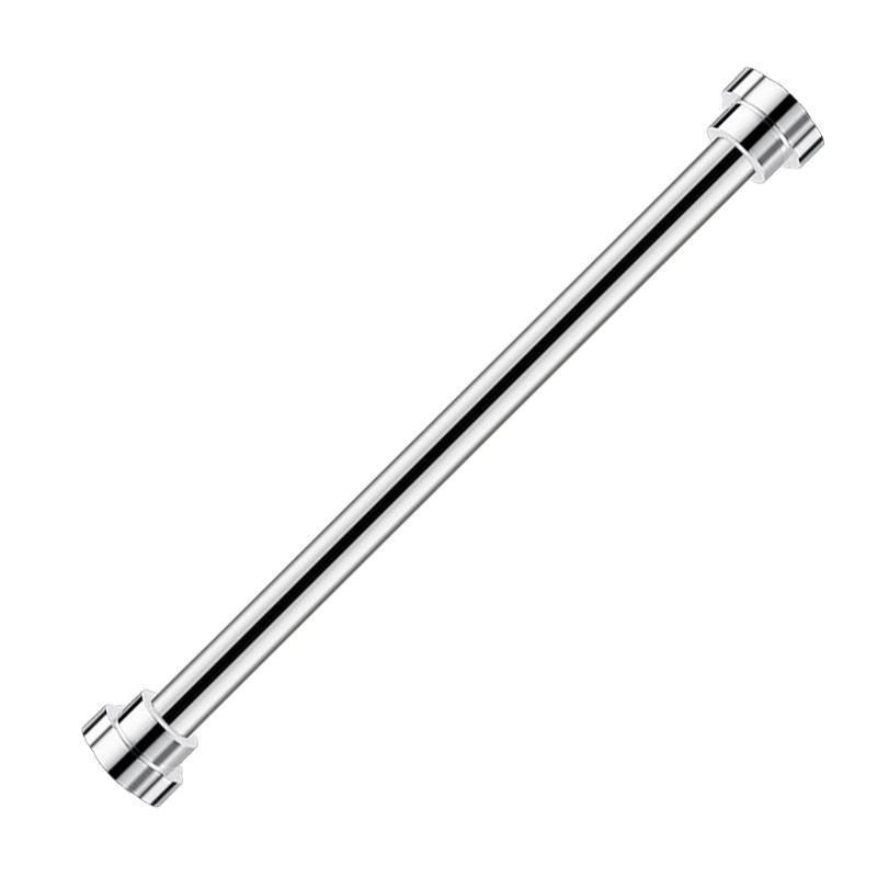 Adjustable Tension Rod Extendable Rack Shower Wind Curtain Closet Pole 50-160cm - 105-160cm 3
