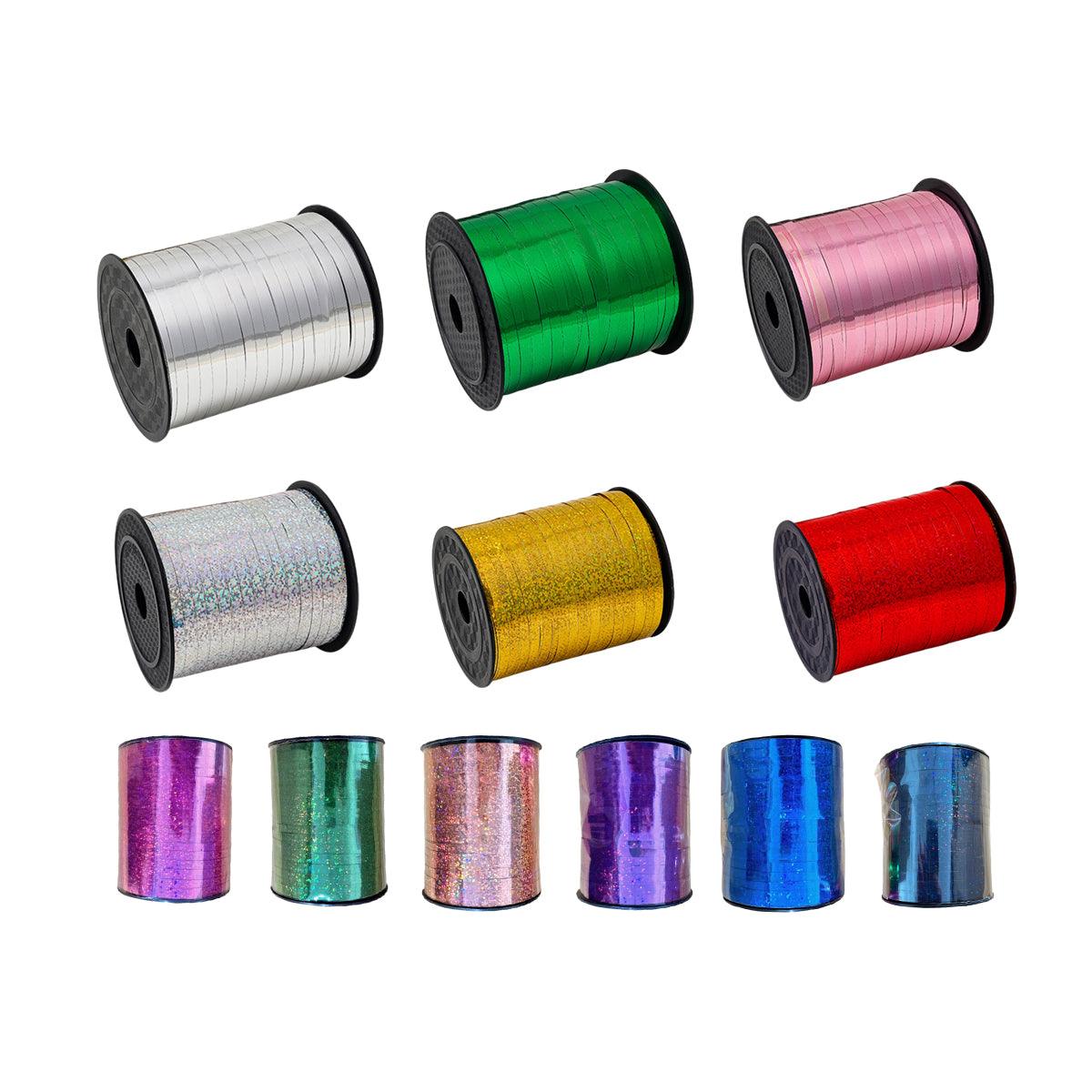 5mm Balloon Ribbon Curling Party String Gift Wrap Decoration Birthday Wedding - Bright-Green