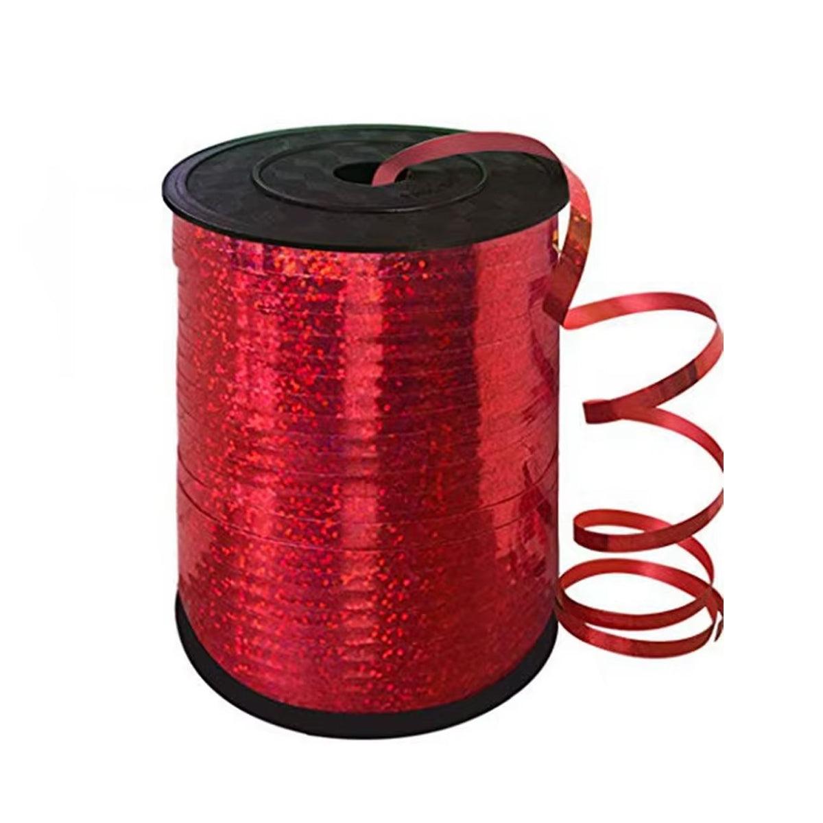 5mm Balloon Ribbon Curling Party String Gift Wrap Decoration Birthday Wedding - Laser-Black 8