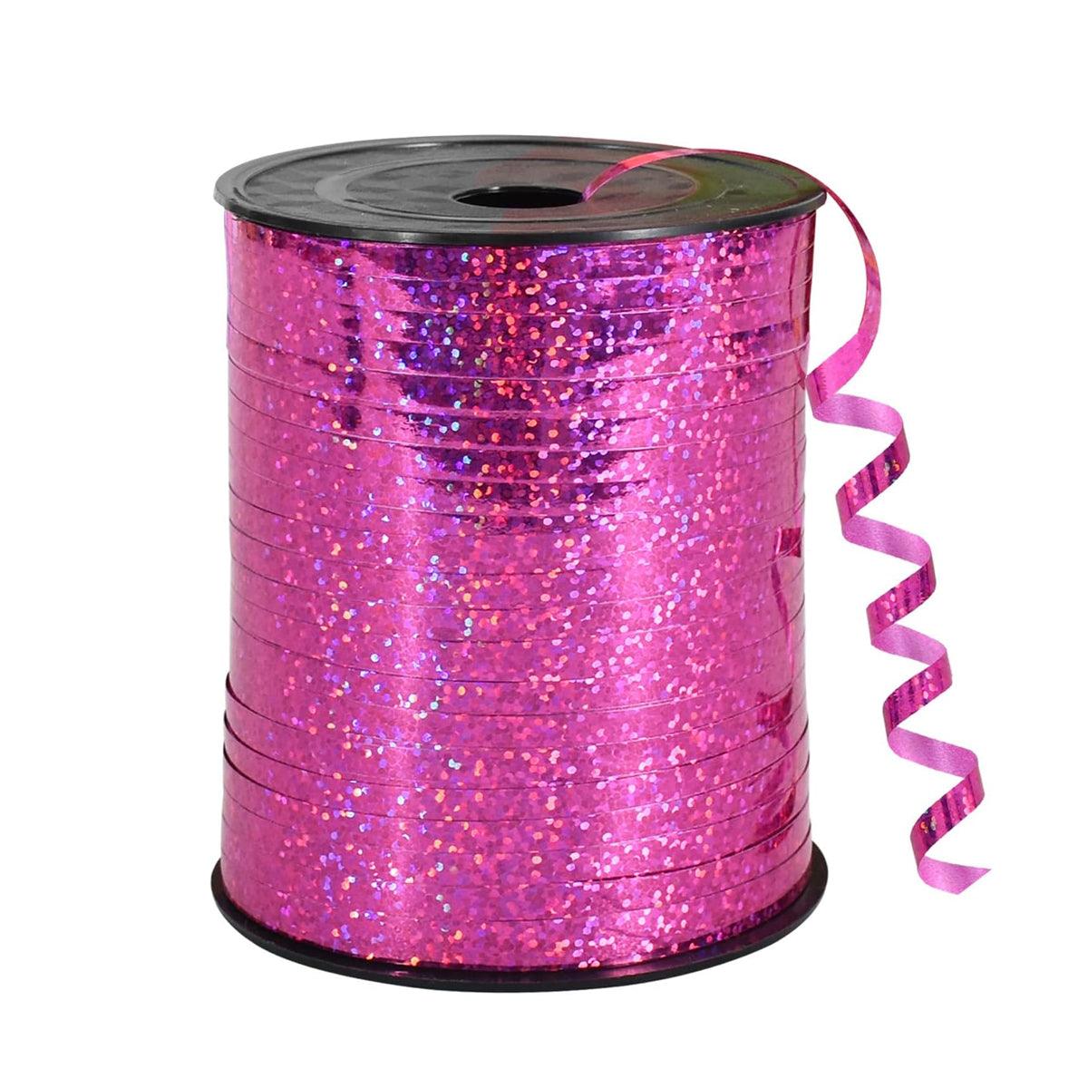 5mm Balloon Ribbon Curling Party String Gift Wrap Decoration Birthday Wedding - Laser-Purple 9