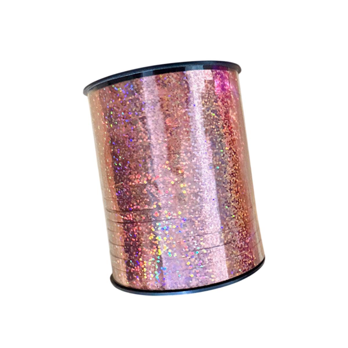 5mm Balloon Ribbon Curling Party String Gift Wrap Decoration Birthday Wedding - Laser-Silver 12