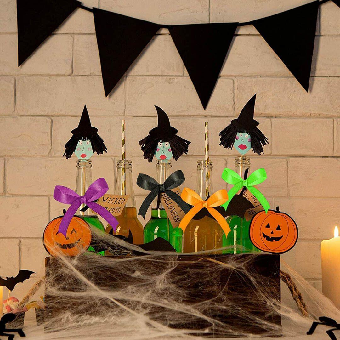 10mm Width Satin Hair Ribbon Wedding Party Decoration Gift Banquet 5m - Dark Pink 4