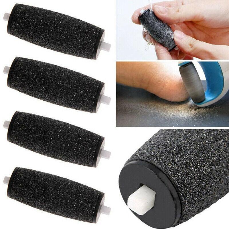 4PCS Extra Coarse Roller Heads for Electric Foot File Callus Remover Refill 4