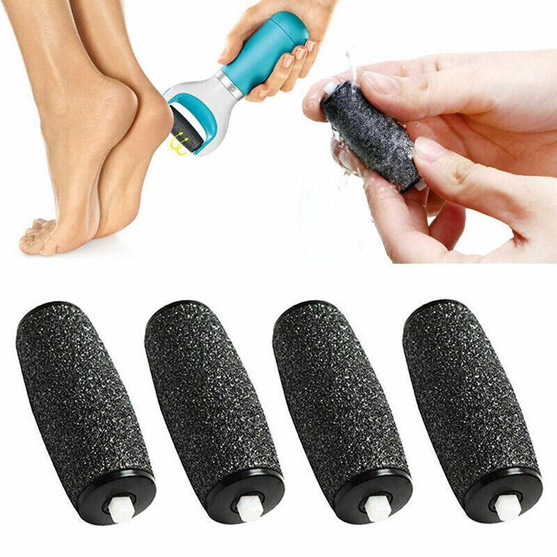 4PCS Extra Coarse Roller Heads for Electric Foot File Callus Remover Refill 5