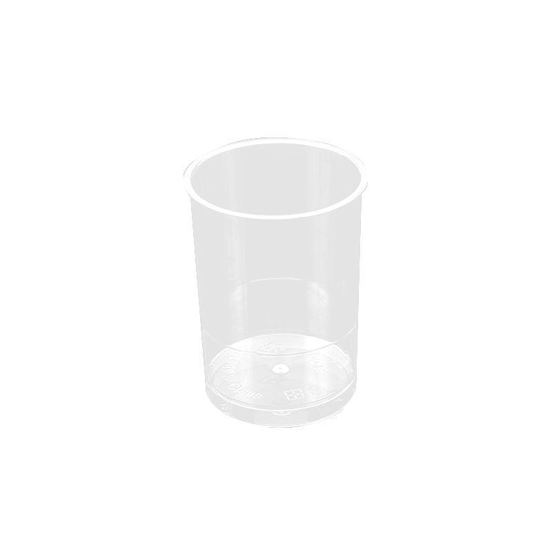 40-50 Pcs Mousse Cake Dessert Cups Clear Plastic Sample Drink Wine Jelly Tumbler - 40PCS-Round-60*80MM 6