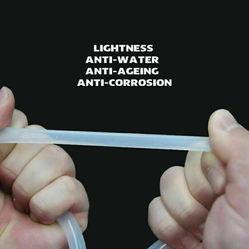 Transparent Silicone Rubber Tube Food Grade Hose Clear Soft for Beer Milk 5M - 3x5mm 5